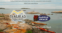 Desktop Screenshot of paddleshack.ca